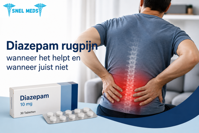 Diazepam rugpijn