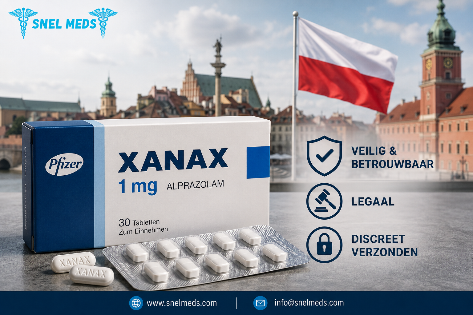 Xanax kopen Polen veilig en legaal geregeld in 2026 1 Xanax kopen Polen
